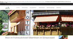 Desktop Screenshot of hotel-silberfelsen.com